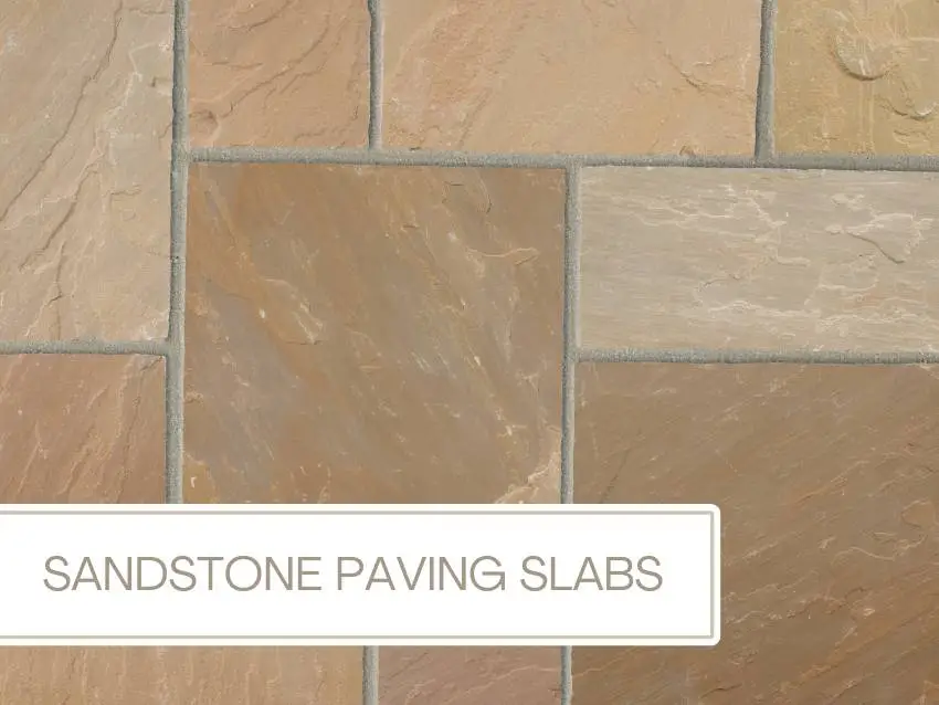 Sandstone paving slabs for driveways in Dublin