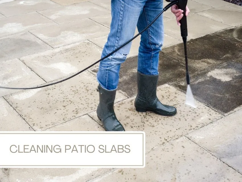 patio cleaner and how to clean patio slabs