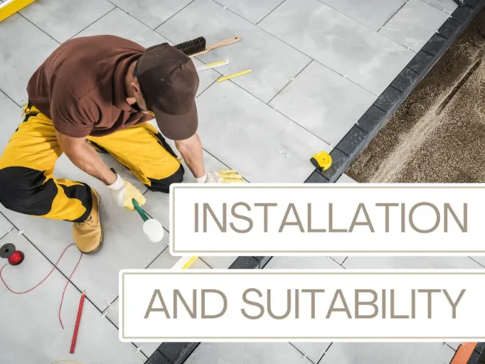 installation and suitability