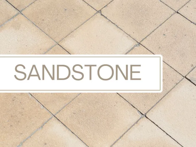 paving slabs sandstone