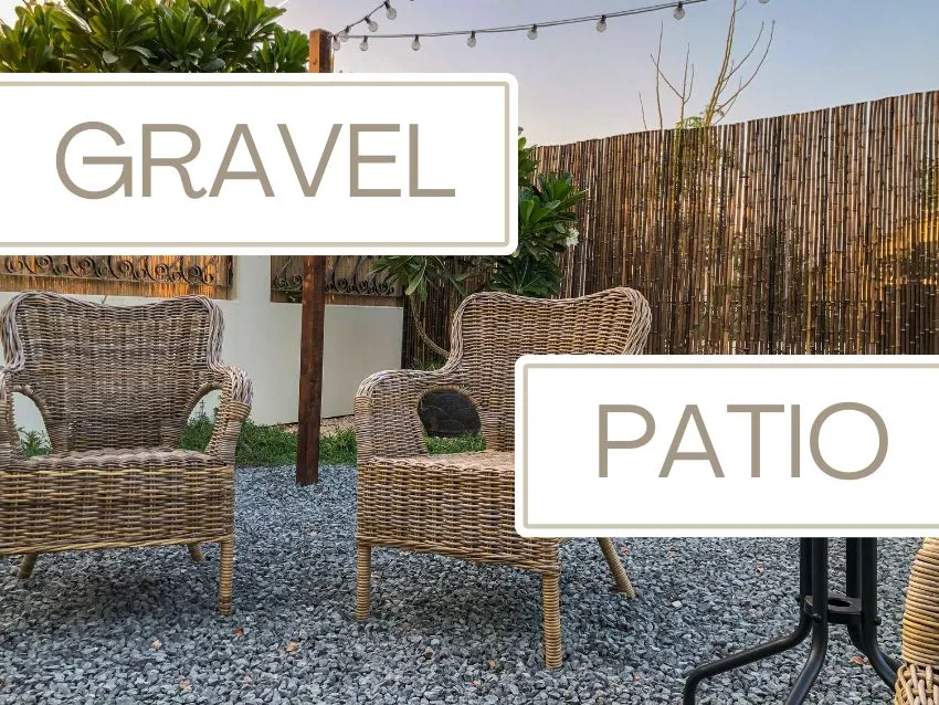 Gravel Patio