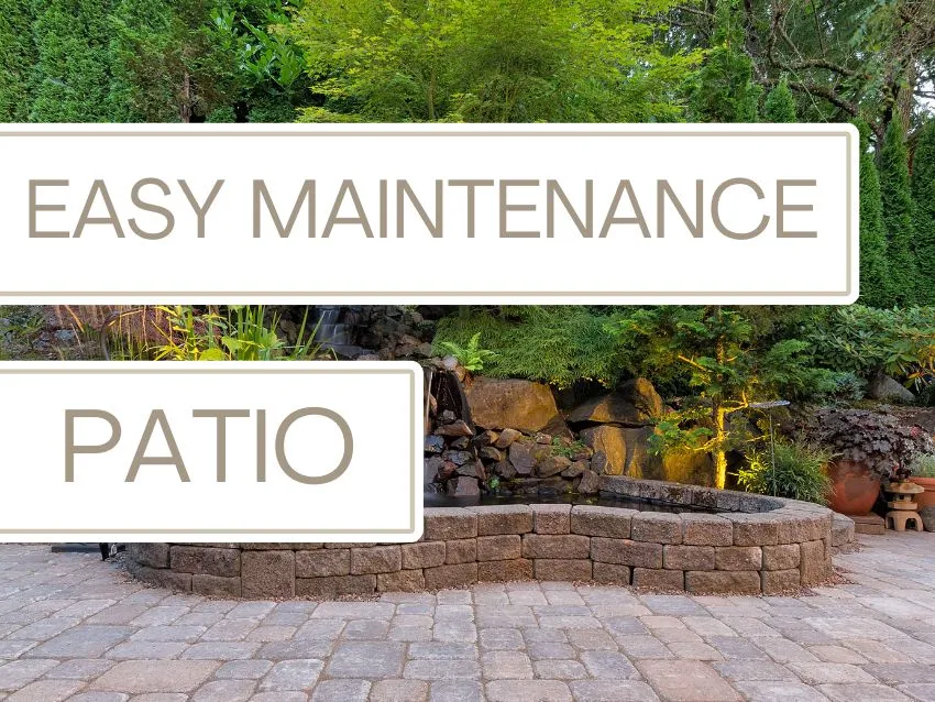 easy maintenance patio Dublin