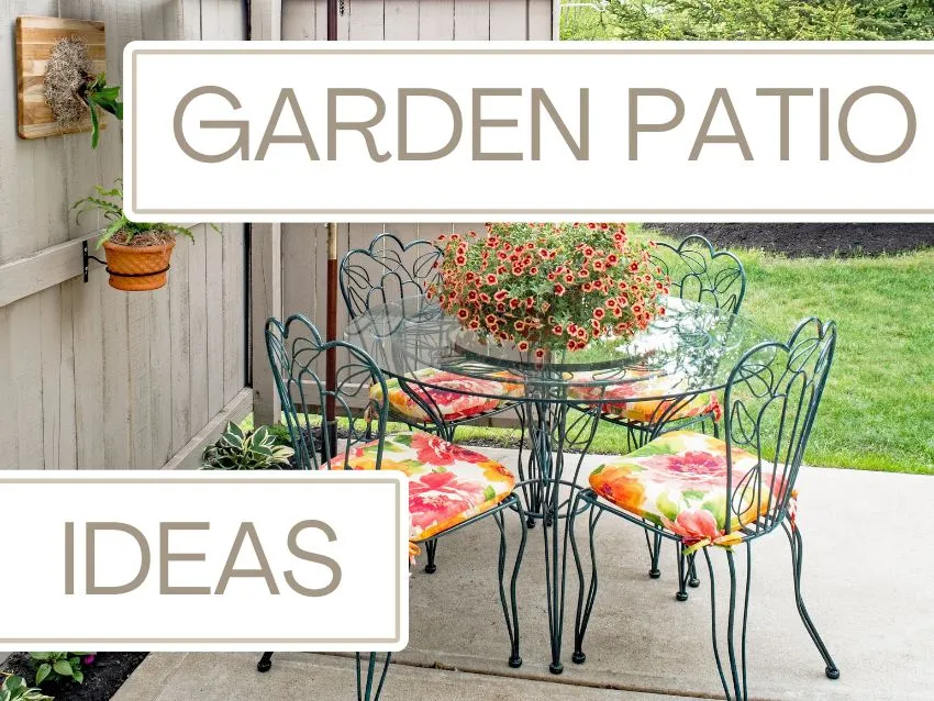 garden patio ideas on a budget